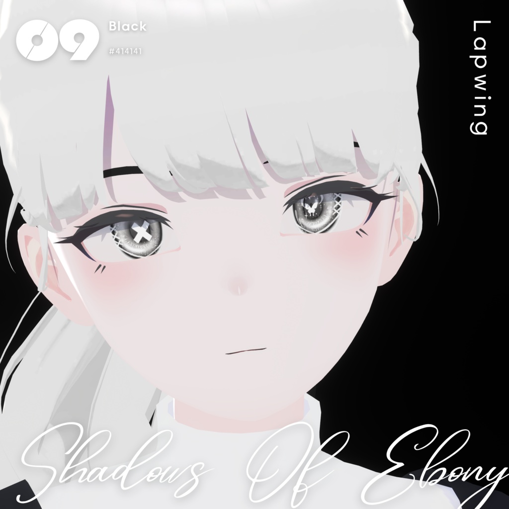 【4アバター対応】Butterfly Eye Texture