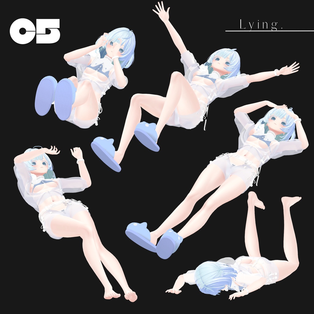 【All-Round Pose Set】Basic+Cool+Cute (全80種)