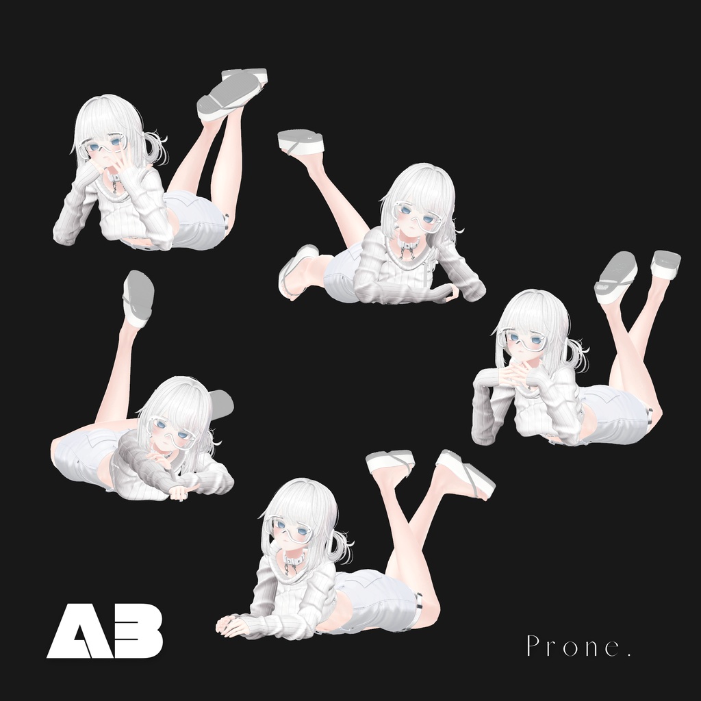 【All-Round Pose Set】Basic+Cool+Cute (全80種)