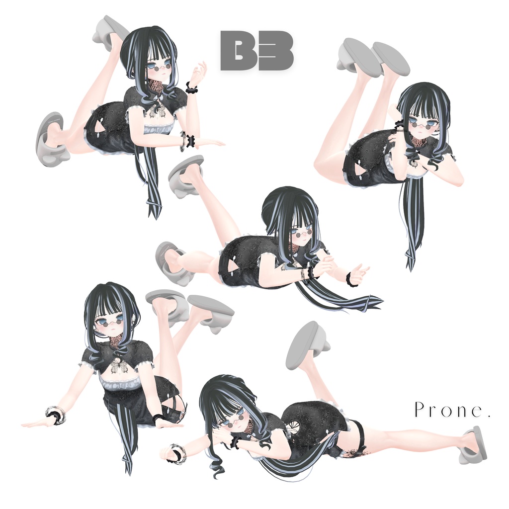 【All-Round Pose Set】Basic+Cool+Cute (全80種)