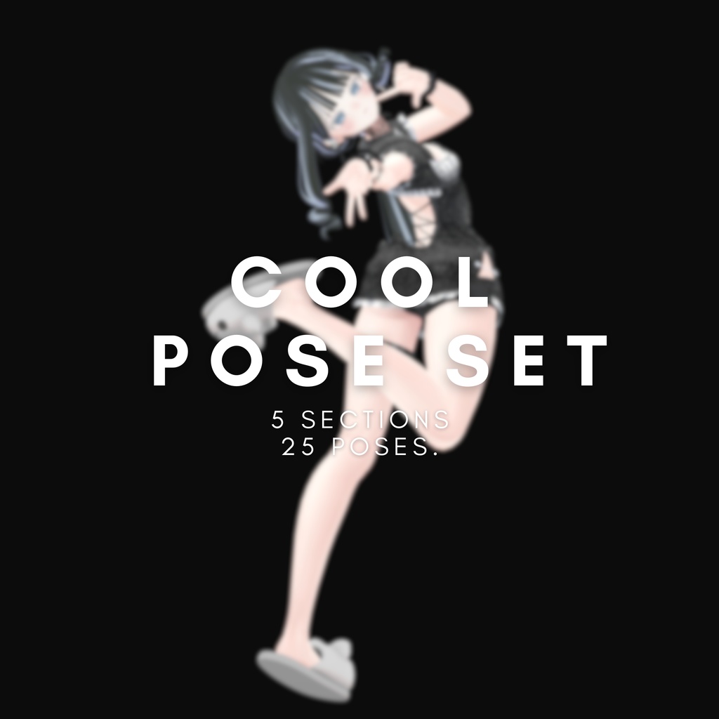 【All-Round Pose Set】Basic+Cool+Cute (全80種)