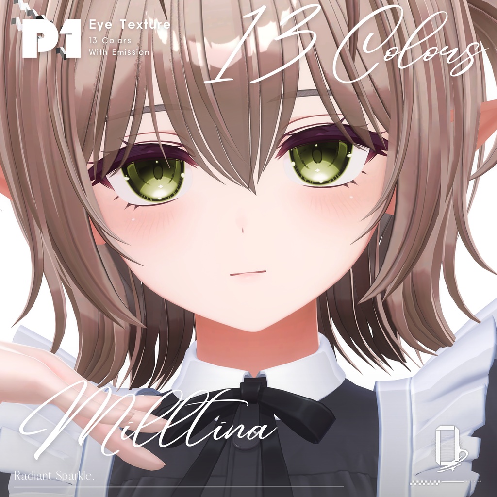 【16avatar対応】Sparkle Eye Texture