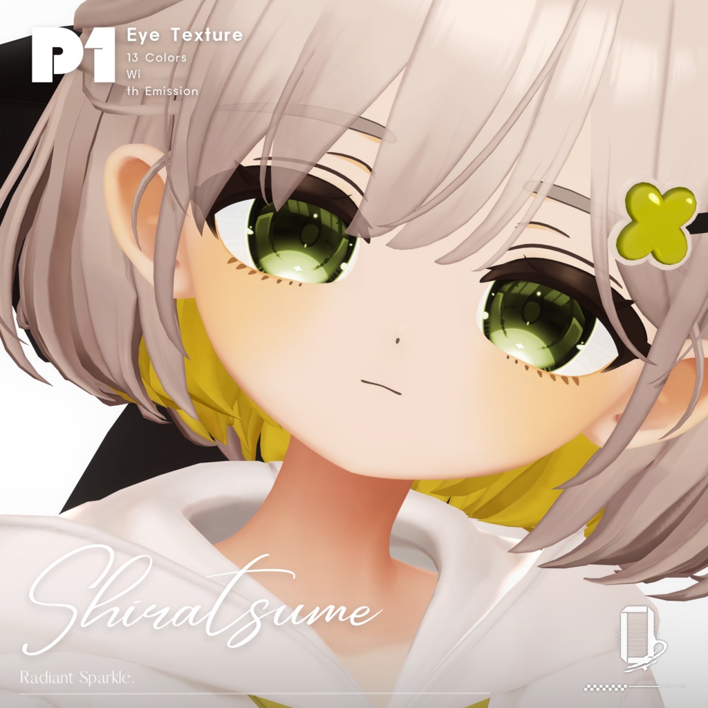 【16avatar対応】Sparkle Eye Texture