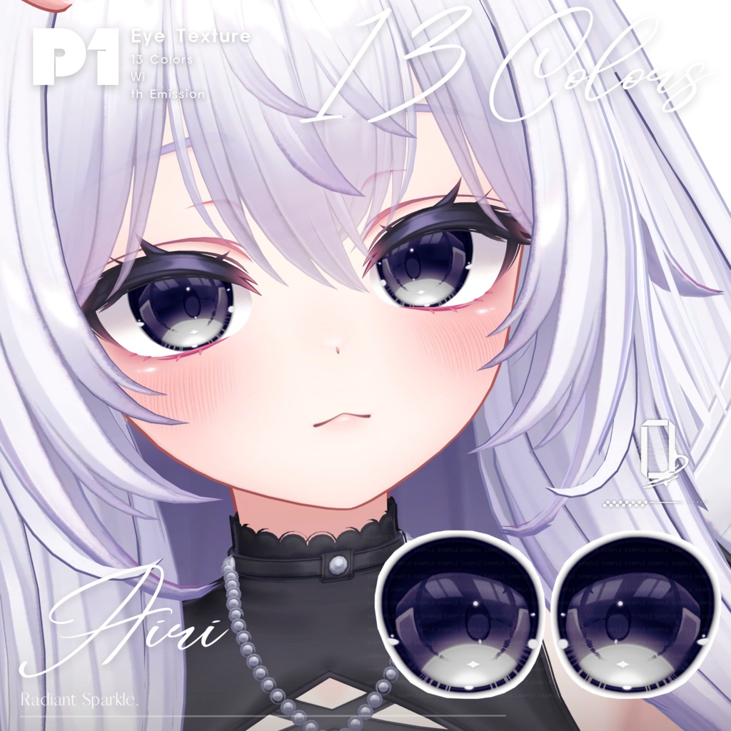 【16avatar対応】Sparkle Eye Texture