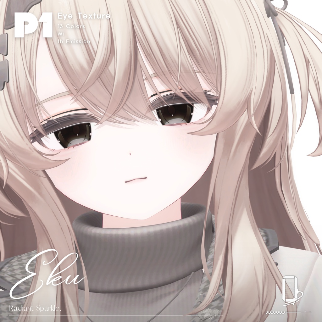 【18avatar対応】Sparkle Eye Texture