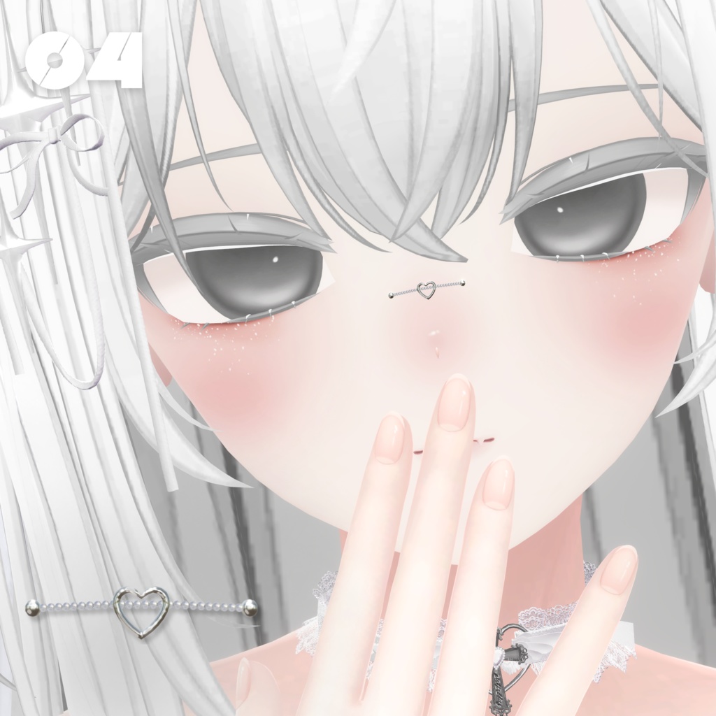 Nose Chain Piercingピアス (全9種)