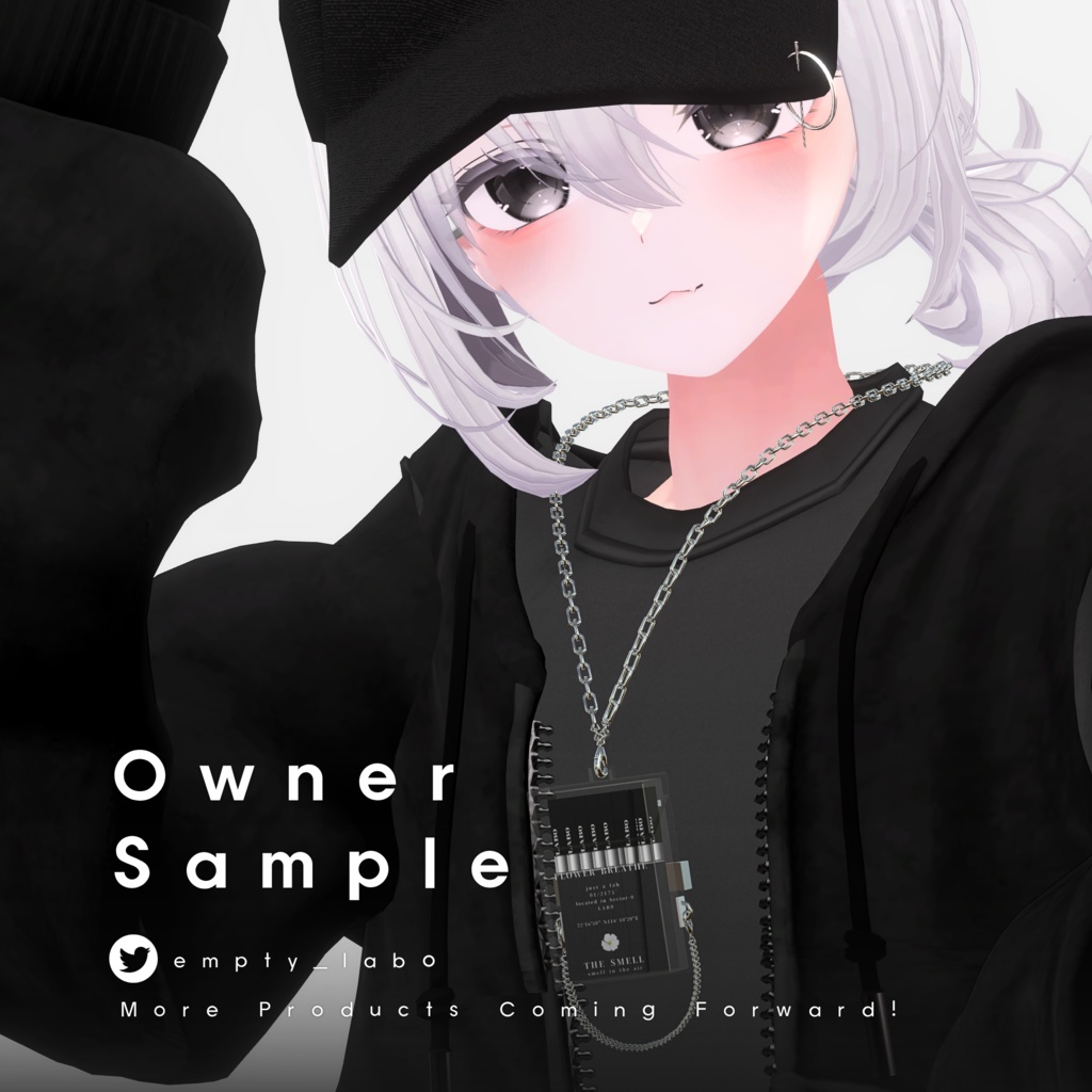 Cigaretteタバコ『Flower Breathe』Necklace