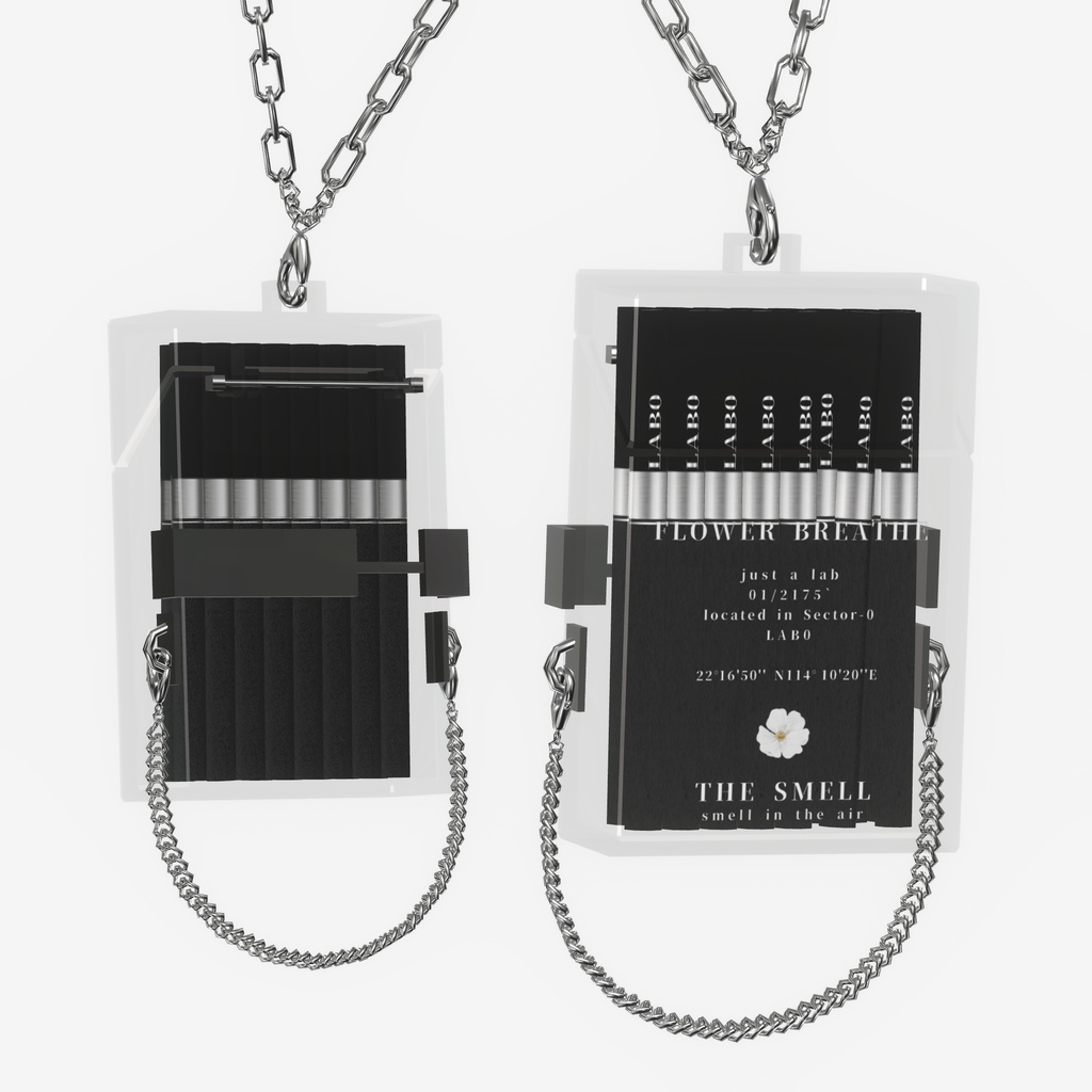 Cigaretteタバコ『Flower Breathe』Necklace