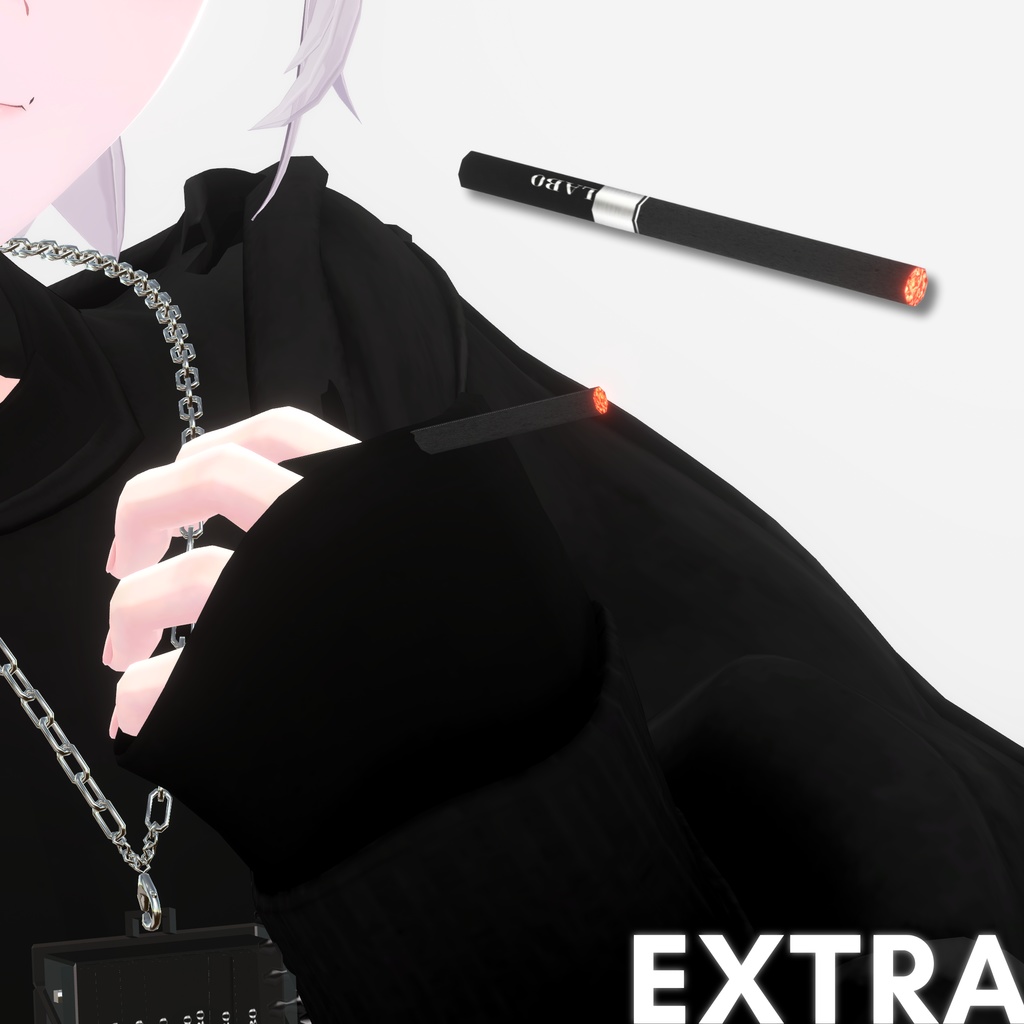 Cigaretteタバコ『Flower Breathe』Necklace