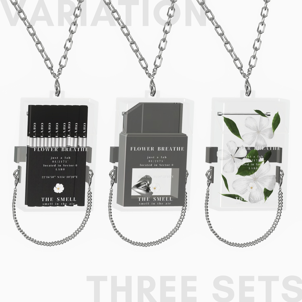 Cigaretteタバコ『Flower Breathe』Necklace