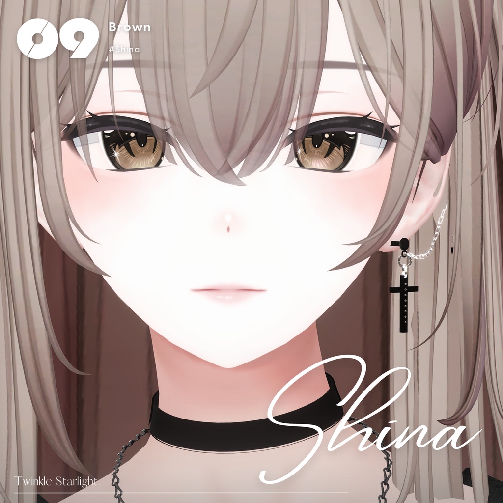 【13avatar対応】Glitter Eye Texture