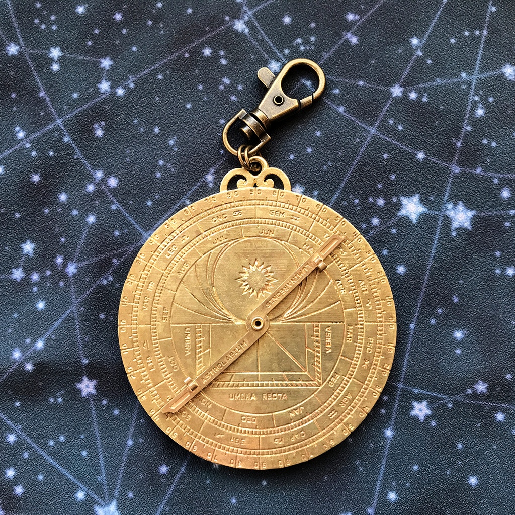 真鍮製・実用アストロラーベ【送料込】