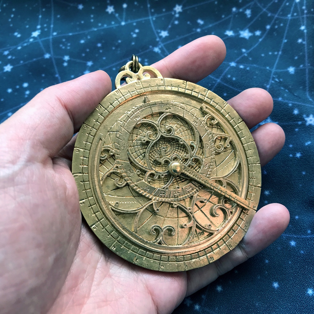 真鍮製・実用アストロラーベ【送料込】