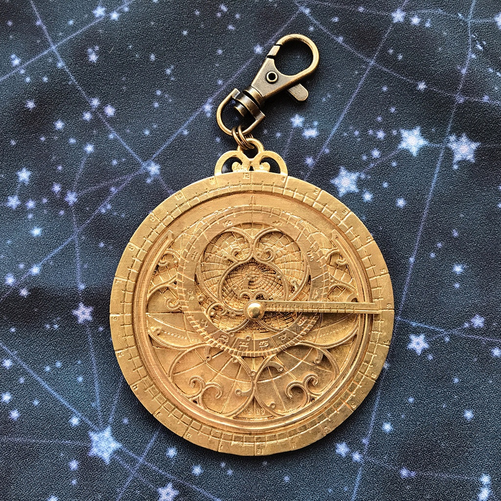 真鍮製・実用アストロラーベ【送料込】