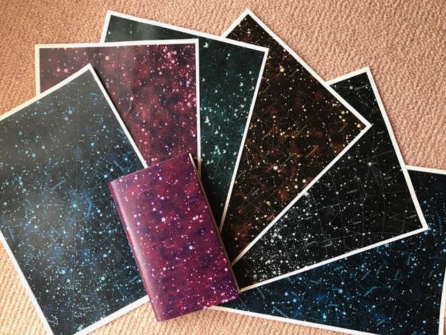 【無配】星座図ブックカバー・6種類