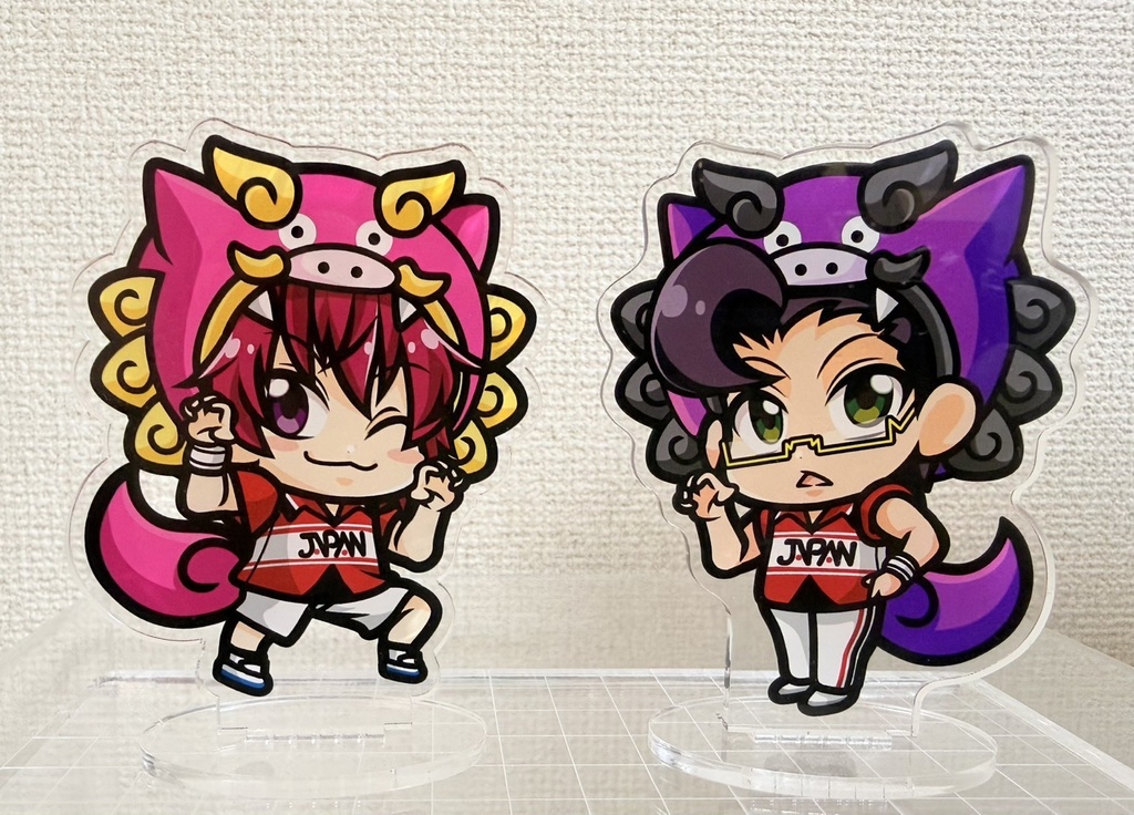 獅威左亜アクリルスタンドセット
