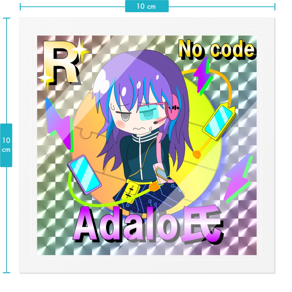 いつタコステッカー Vol.TYOITETU Adalo氏