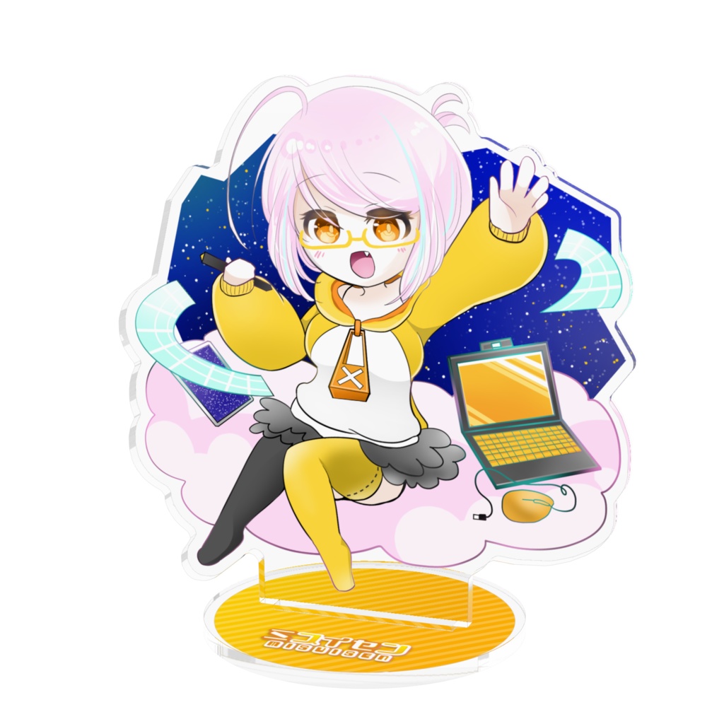 ふかふかクッション！ミスイセンアクリルフィギュア