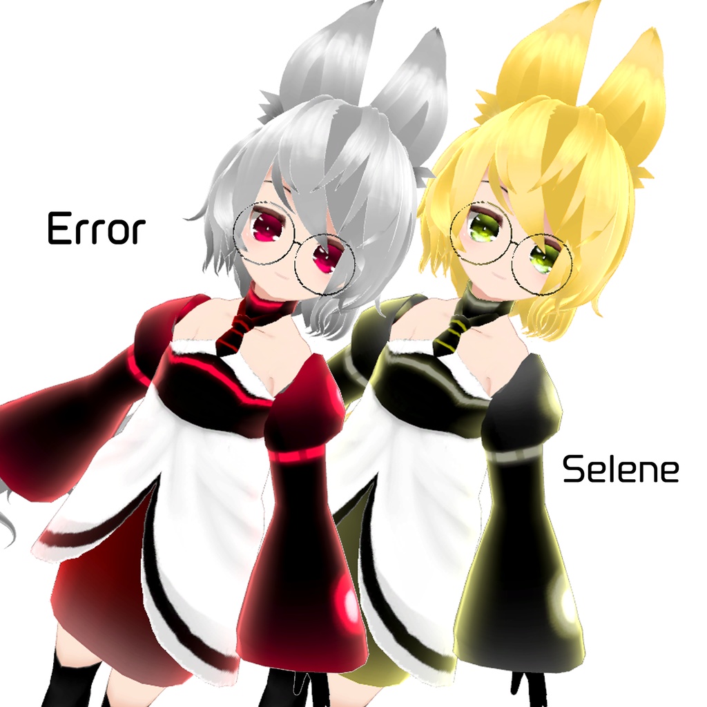 【Vroid】Maow-マオ- 【VRChat3Dモデル】