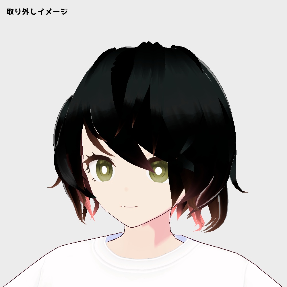 【Vroidstudio正式版】MaowHair (髪型のみ)