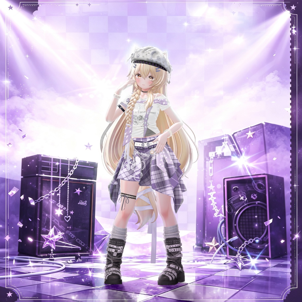 [22アバター対応]007Checkered Muse