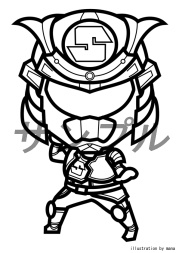 まめディネードぬりえ01