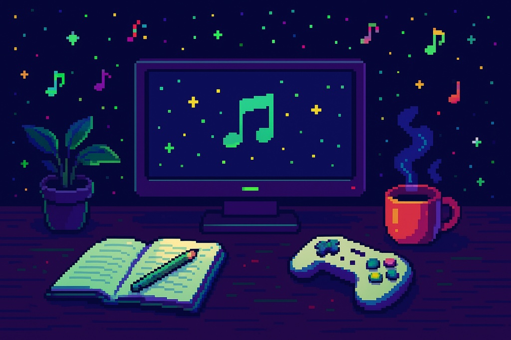 【作業・勉強・雑談BGM】ゲーマーが作った落ち着くゲームサウンド風8bit×Lo-fiビート🌙