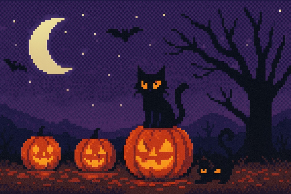 【作業・勉強・雑談BGM】ゲーマーが作った少し不思議で楽しいハロウィンチルビート📚🎶