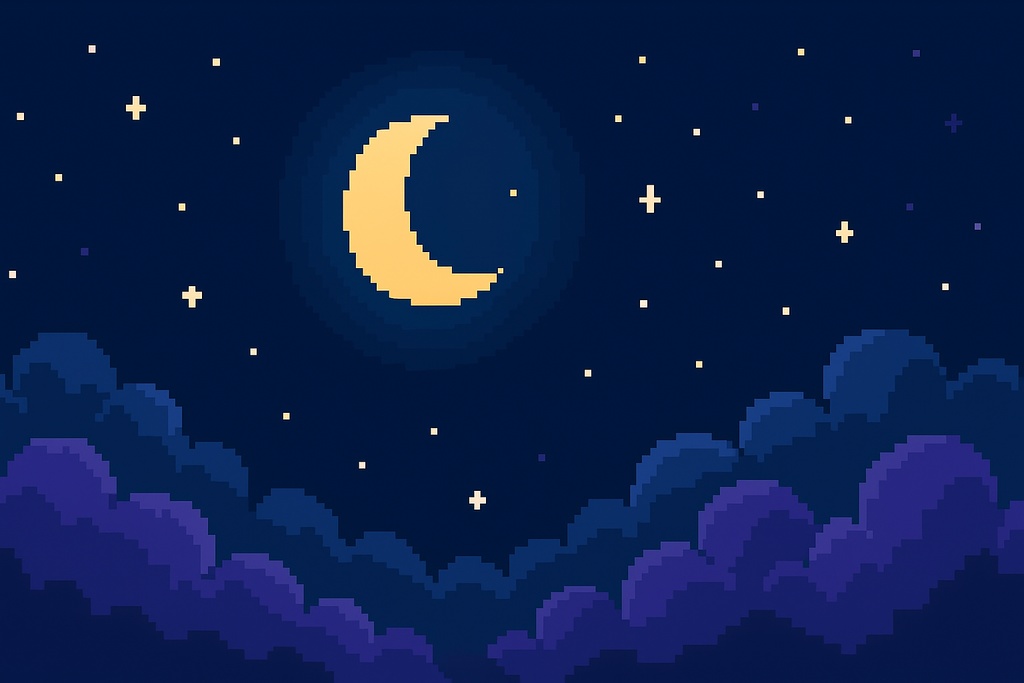 【睡眠導入•リラックスBGM】ゲーマーが作った安心して眠れる穏やかな8bitチル🎶