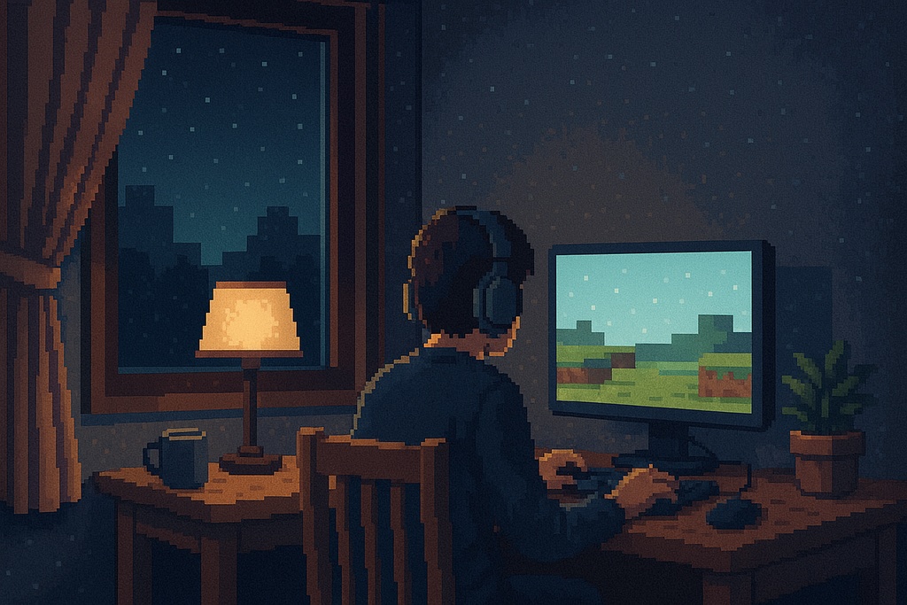 【作業・勉強・雑談BGM】ゲーマーが作った夜に没頭できる静かなChill Beats 🌙