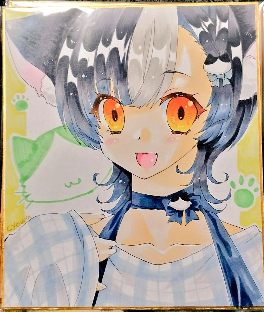 【中サイズハチワレ02】