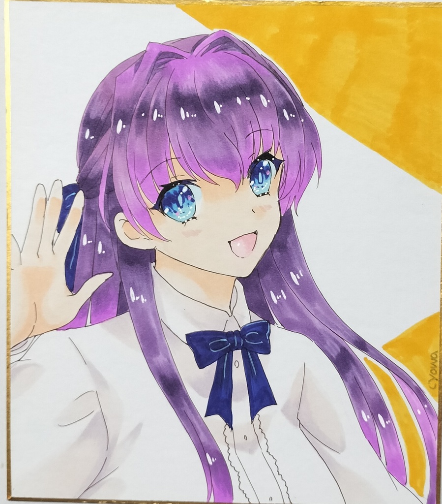 【中】紫髪少女