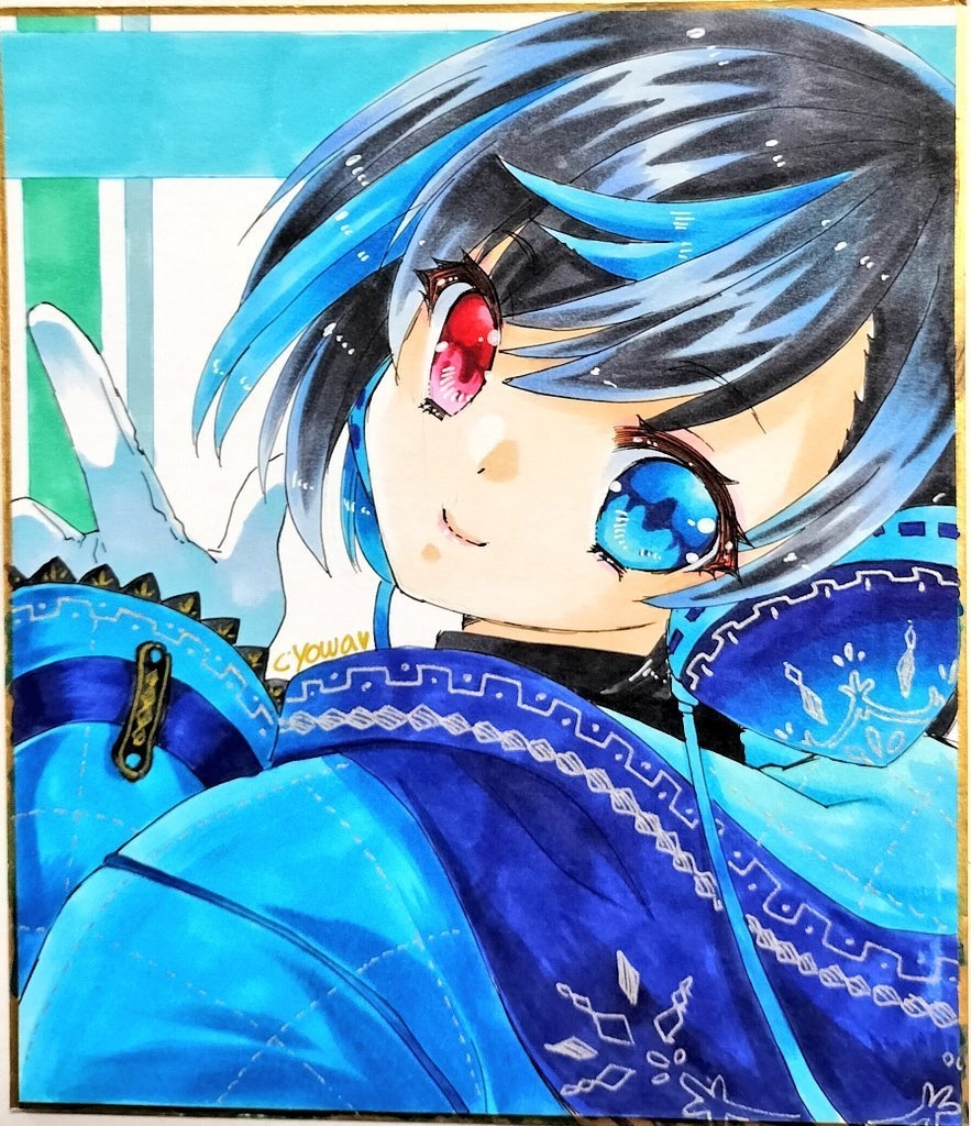 【中サイズ】青の少女