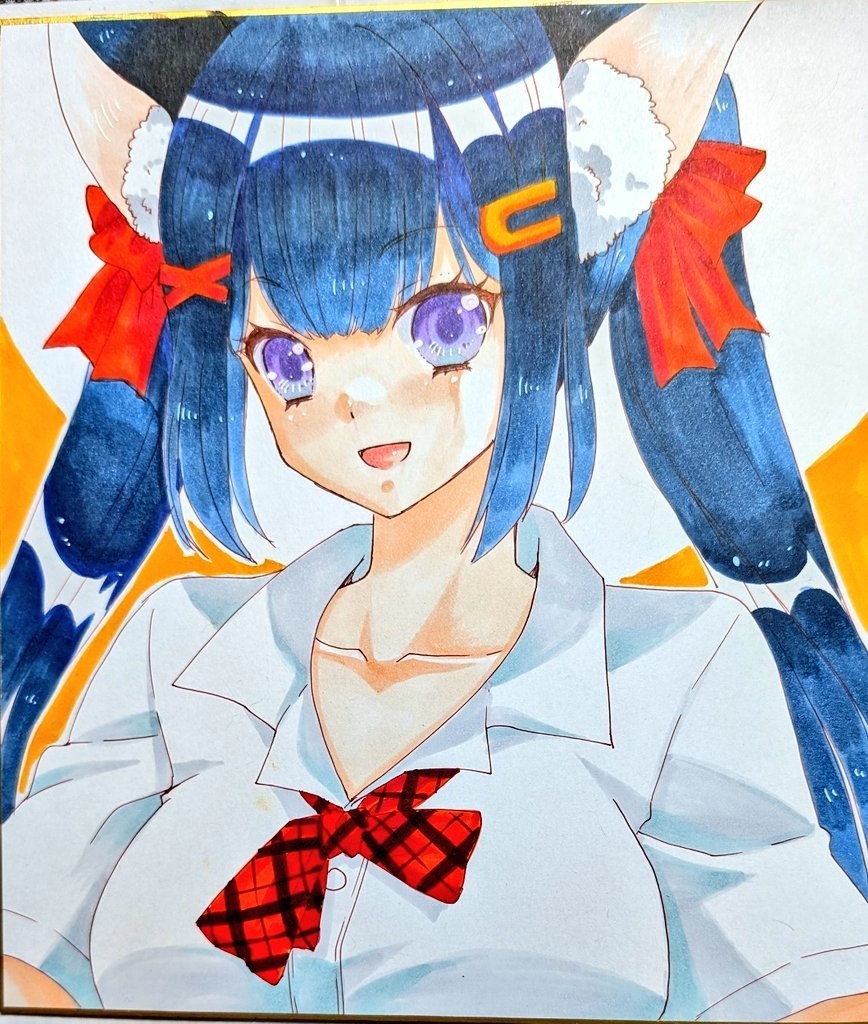 【大サイズ】制服猫耳さん