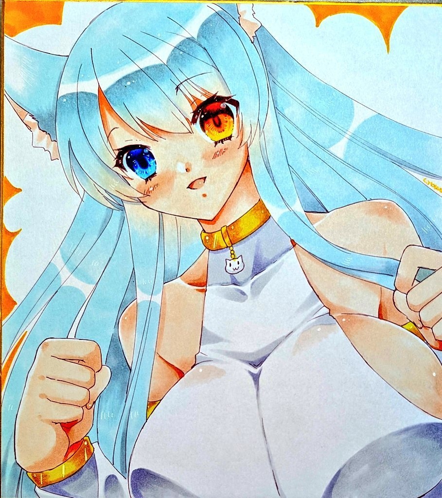 【大サイズ】白猫さん2