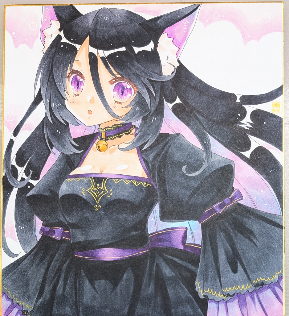 【大サイズ】黒猫さん