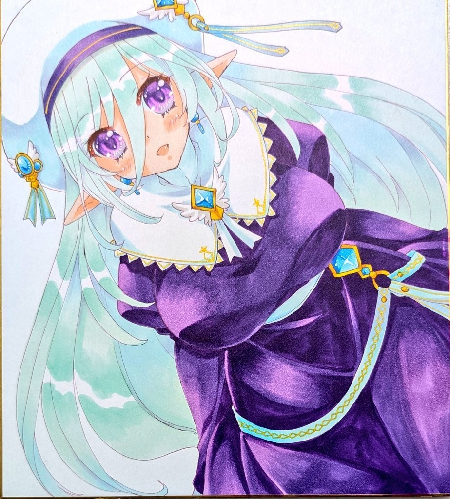 【大サイズ】翡翠エルフさん
