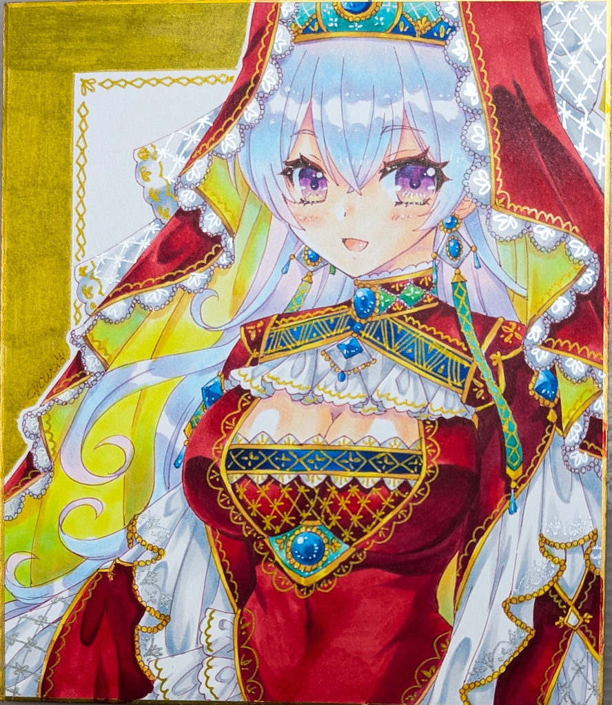 【中サイズ】異国の花嫁さん