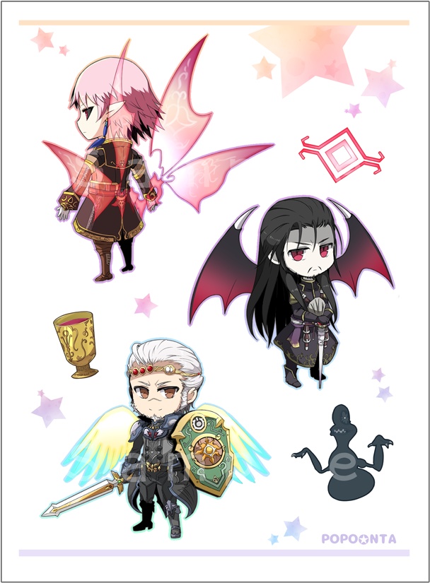 クリアシール+両面ポストカードセット