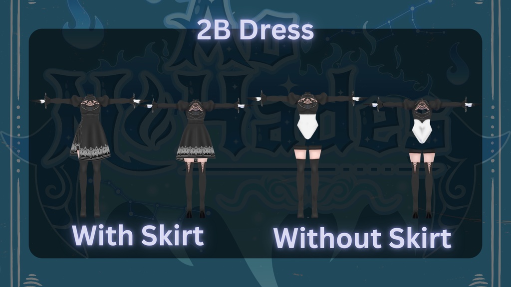 2B Dress (Rigged)