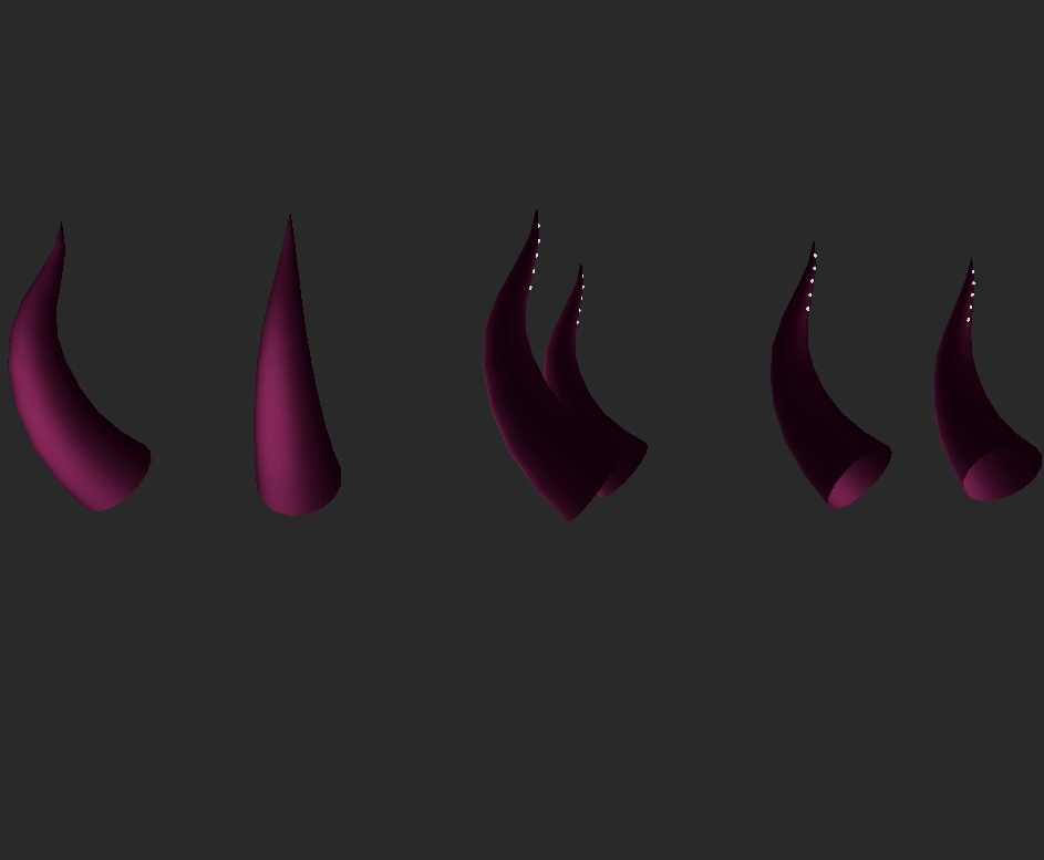 Demon Tail and Horns