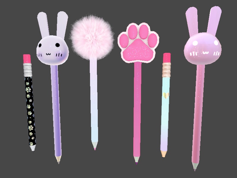 Cute Pen and Pencil Set