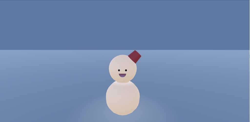 【無料】ゆきだるまライト