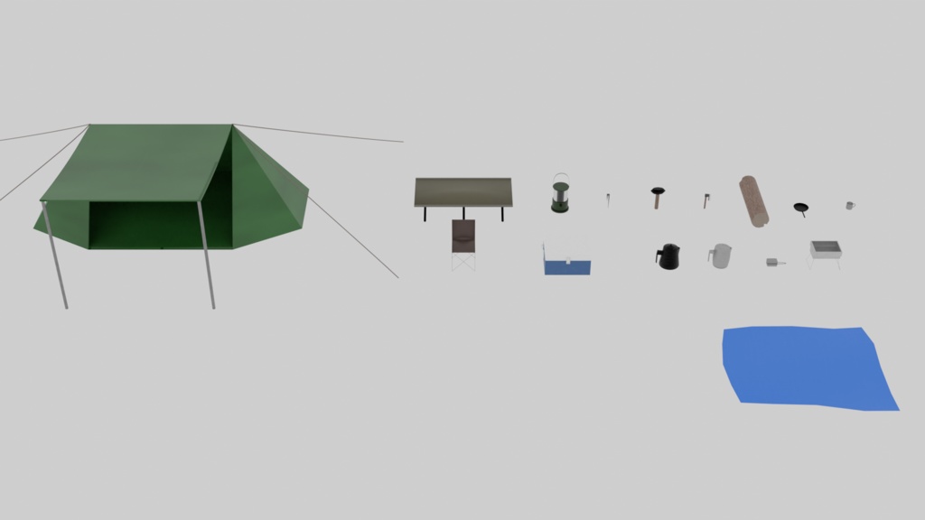 キャンプセット(16点)