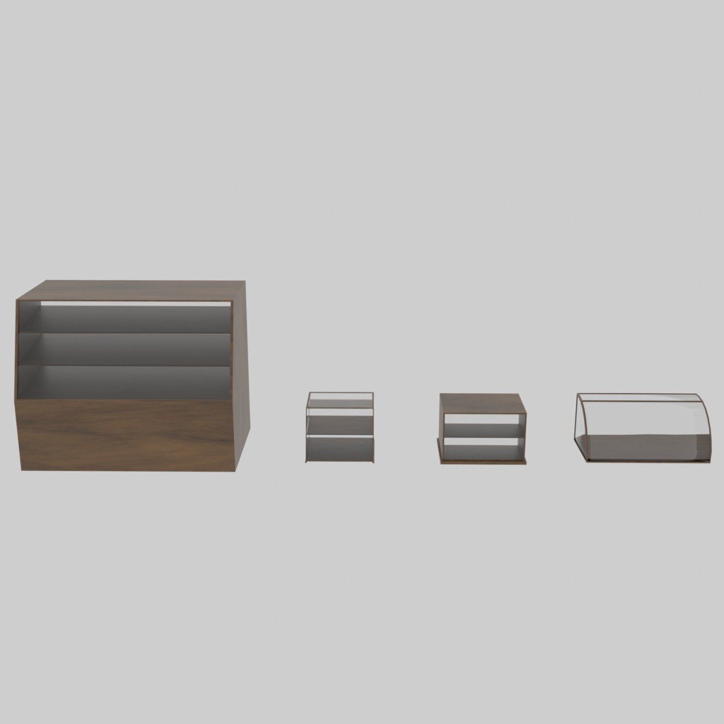 【VRChat想定】カフェシリーズセット(401点)