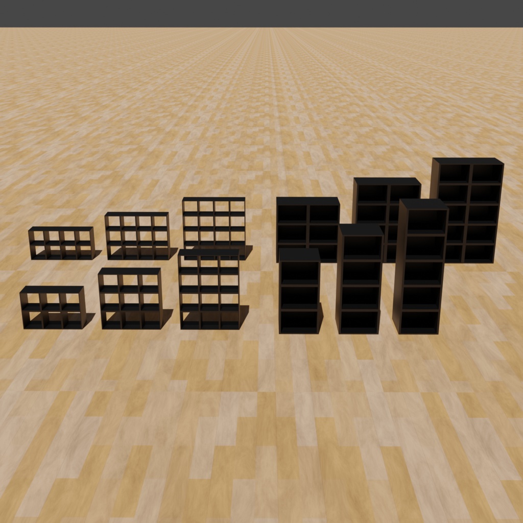 【VRChat想定】カフェシリーズセット(401点)