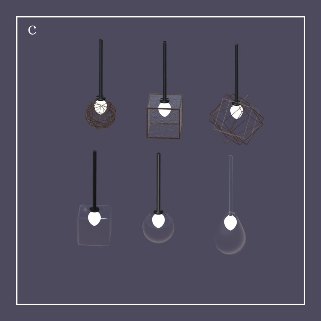 【VRChat想定】LightSet2(24点)