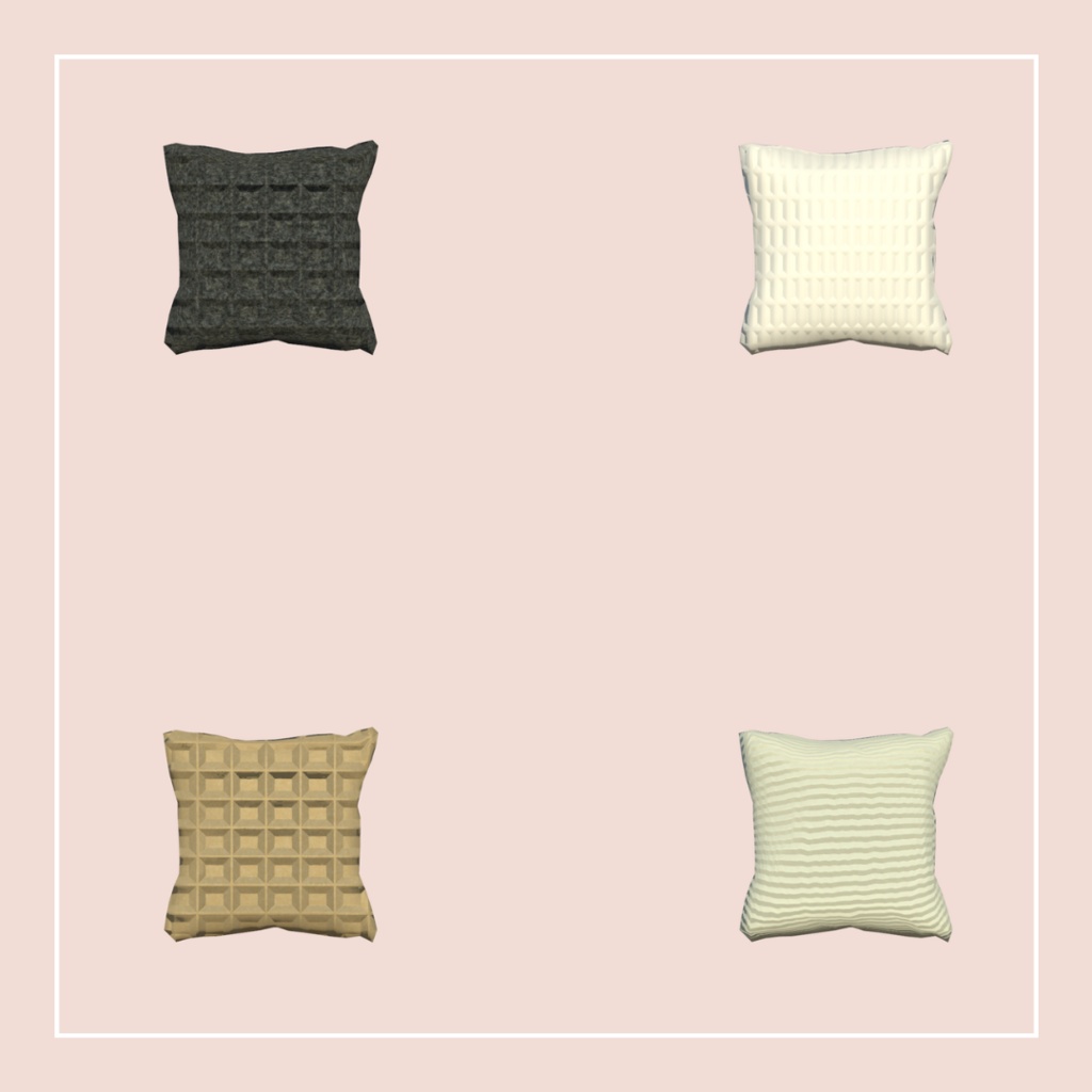 【VRChat想定】Cushion Set(72点)