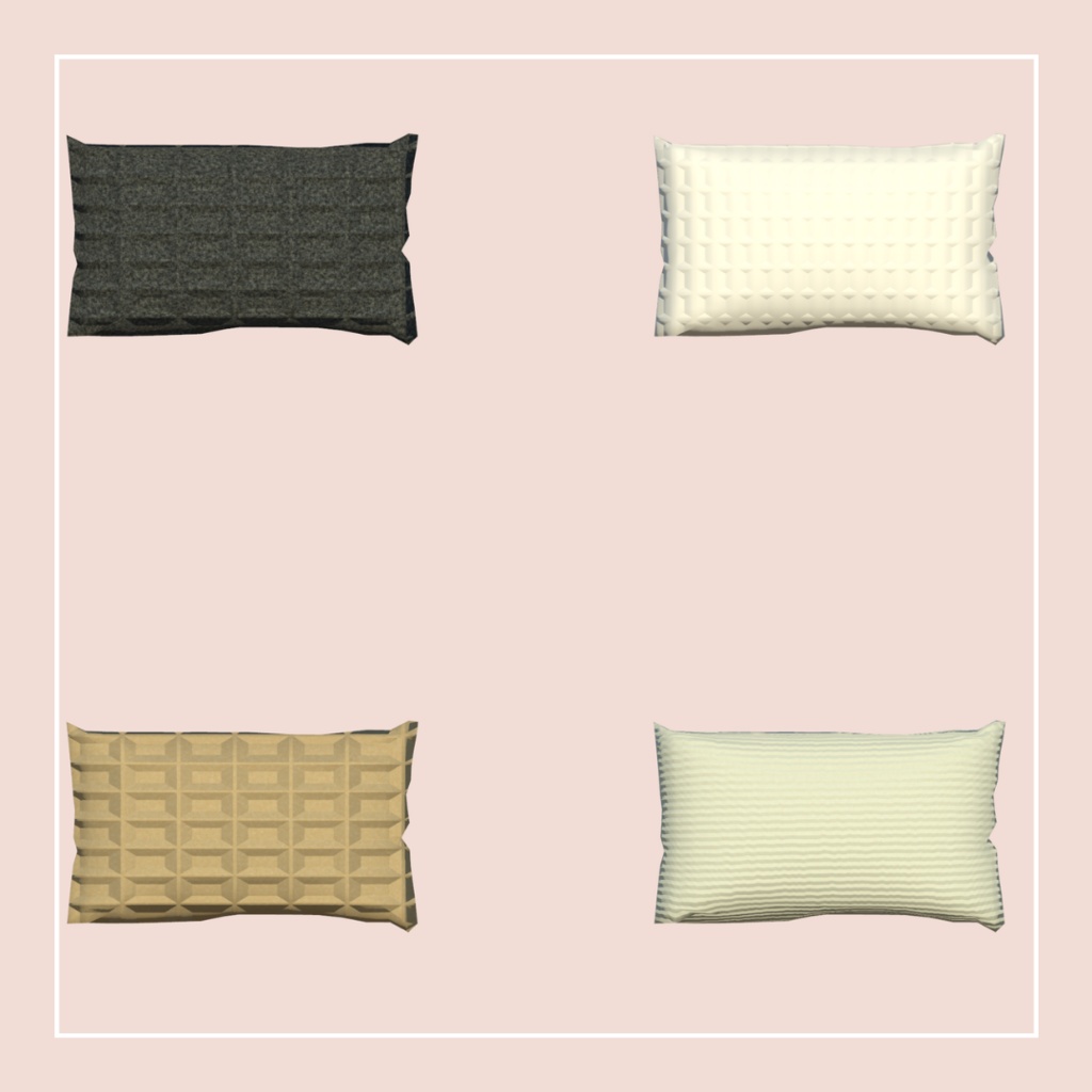 【VRChat想定】Cushion Set(72点)