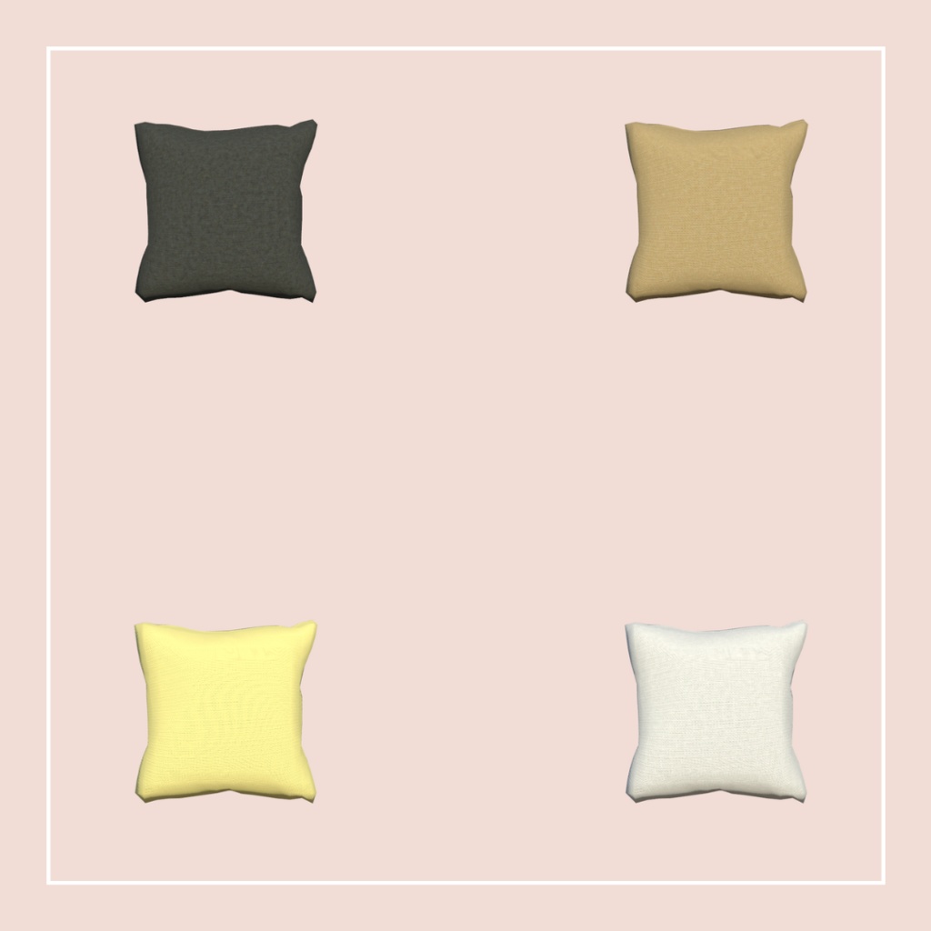 【VRChat想定】Cushion Set(72点)